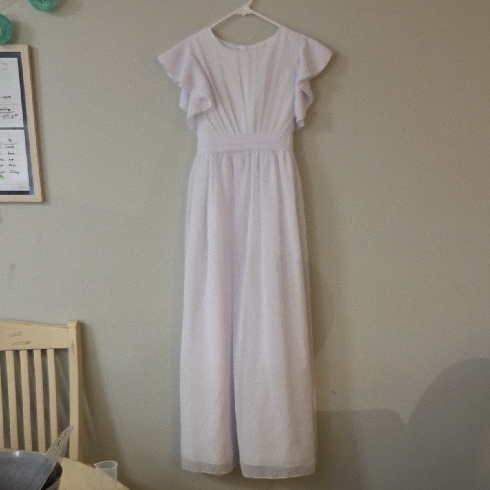 Long White Dress (12-13y)